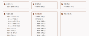 「さぶろぐ」の「記事一覧・検索（詳細）」ページにおける「地域」一覧